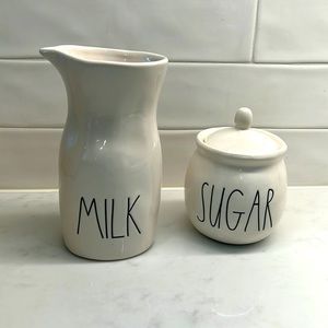 Rae Dunn “Milk & Sugar” Set